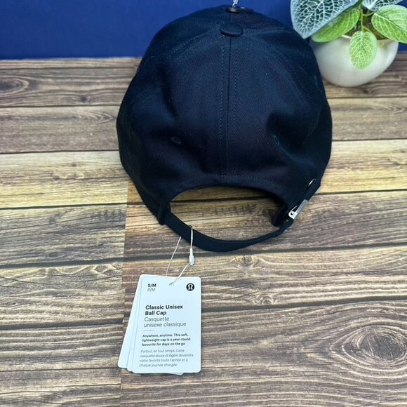 Lululemon Classic Ball Cap Adjustable "Meet You Courtside" NWT S/M (TRNV/WHT) - Picture 6 of 13